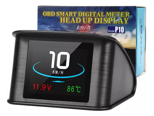 . L Tela De Computador De Bordo Com Velocímetro Digital Obd2