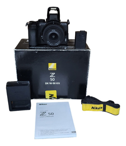 Camara Nikon Z50 Mirrorless Con Lente 16-50mm - Profesional 