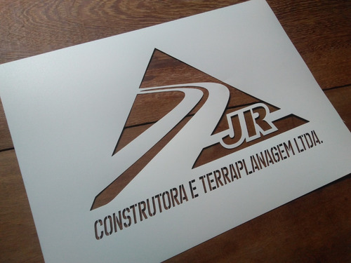Stencil Estencil Molde Vasado Letra Vazada Logo Nomes