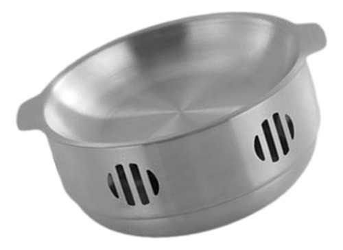 Calentador De Barbacoa, Olla Shabu Japonesa, Olla Wok Plata