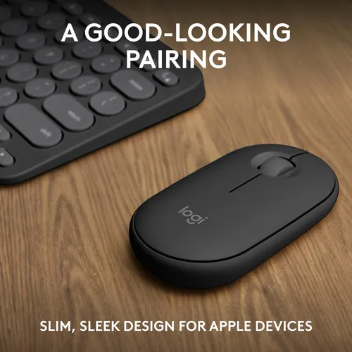 Combo De Teclado Y Ratón Logitech Pebble 2 Para Mac