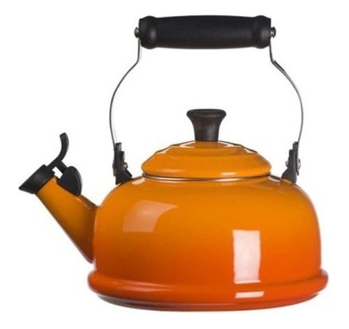 Le Creuset Esmalte Sobre Acero Silbando 1,7 Cuarto Tetera, L