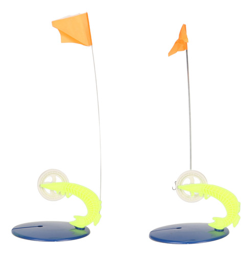 Winter Fishing Rod Indicator Flag 6 Set Ice Kit Hands