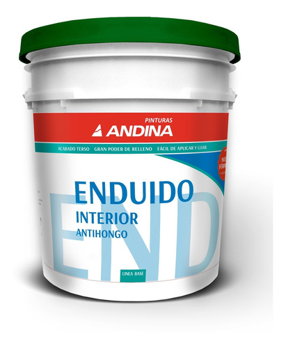 Enduido Plastico Interior Andina X 20 Lts - Kromacolor