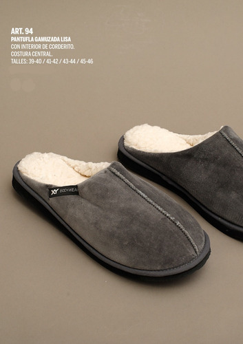 Imagen 4 de 5 de Pantuflas De Hombre Con Corderito Xy Cromosoma