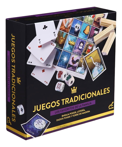 Juegos Clasicos Jenga Loteria  Poker  Juguete Didactico