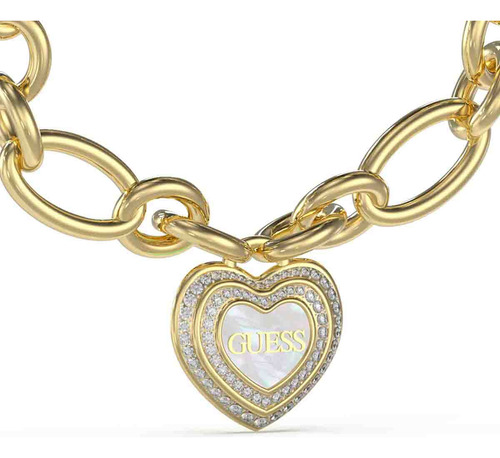Guess JUBB04025JWYGWHS Pulsera Dorado Acero inoxidable