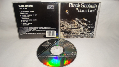 Black Sabbath - Live At Last (creative Sounds)