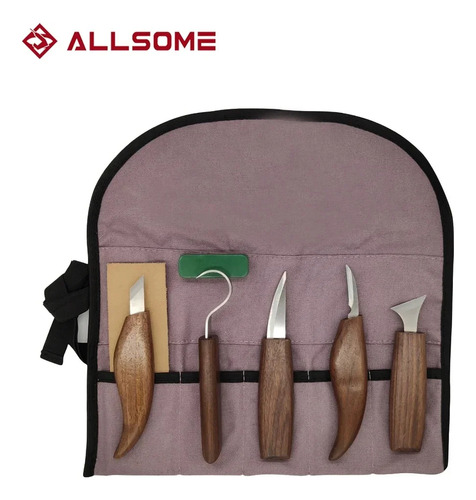 Kit De Tallado En Madera De 8 Piezas, Herramientas De Tallad