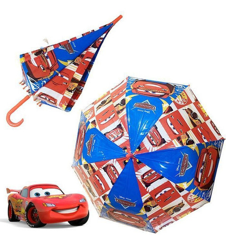 Guarda Chuva Sombrinha Carros Mcqueen Automática Infantil