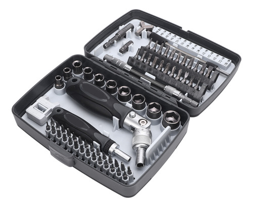 Conjunto De Chaves De Fenda Multibits Com Catraca 68 Em 1 Er