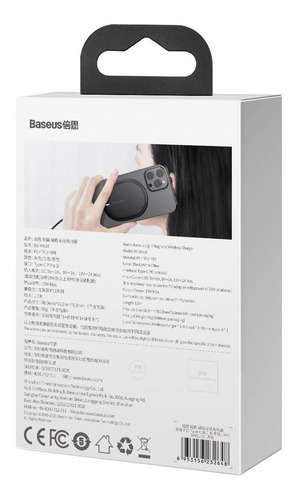 Cargador Magnetico Carga Rapida 15w Para iPhone Baseus