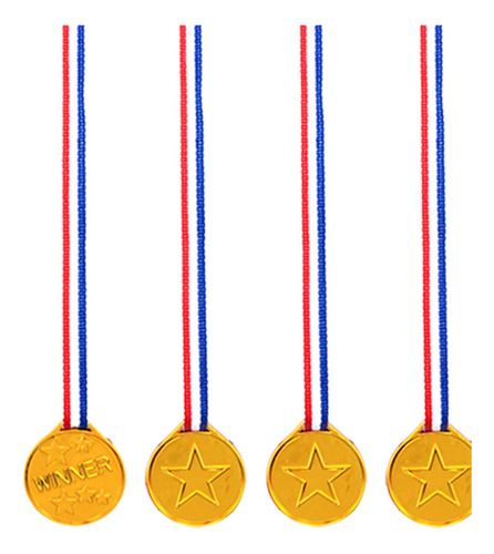 2 X 5 Piezas De Medallas De Premio De Plástico Para Niños,