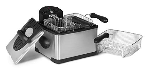 Imagen 2 de 7 de Freidora Eléctrica Eléctrica De Plato Superior Edf-401t Maxi