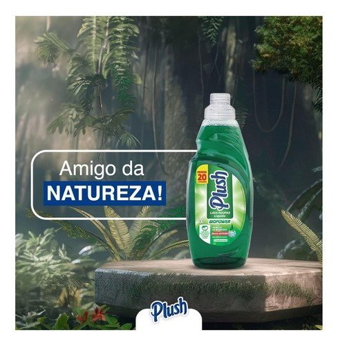 Lava Roupas Sabão Líquido Para Roupas Biopower 2l Plush