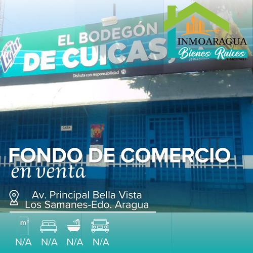 Fondo De Comercio En Venta/ Av. Principal Bella Vista, Los Samanes/ Yp1390