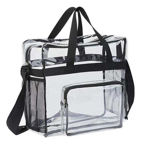 Bolsas De Pvc Con Asa, Bolsa Transparente Portátil Para