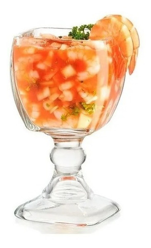 Copa Chabela Cuadrada By Crisa 620 Ml Color Transparente