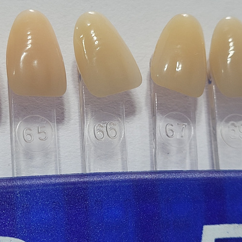 Escala De Cor De Dente Pop Dent Protese Protetico Odonto (Usado)