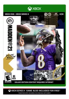 Madden Nfl 21 Para Xbox One, Electronic Arts, Edición De