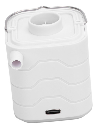 Bomba Led Pequeña Con Varias Boquillas, 1600 Mah, Tipo C