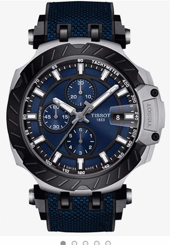 Relógio Tissot T115.427.27.041.00 T-race Automático Azul