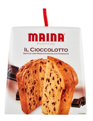 Panettone De Chocolate Maina 750 Gr