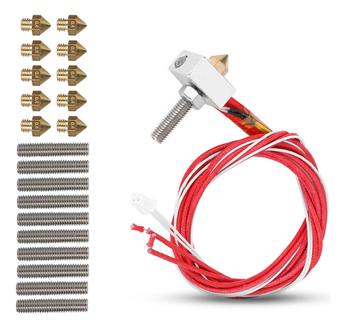 Accesorios Para Impresoras 3d Bloque Calefactor De Aluminio