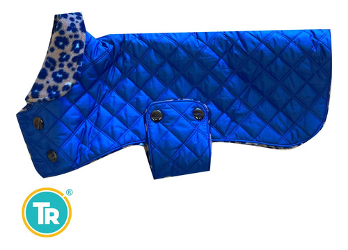 Abrigo Capa Capitoneada Impermeable Para Perro - Talle 4
