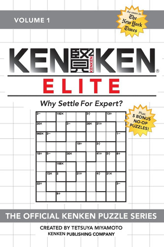 Libro: Kenken Elite: Why Settle For Expert?