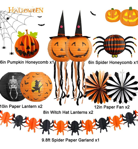 Decoraciones Para Fiestas De Halloween, Artículos De...