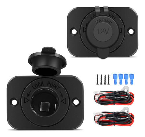 Enchufe Para Encendedor De Cigarrillos De Coche, 12 V, Toma