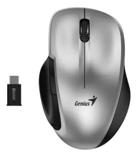 Mouse Inalambrico Genius Ergo 8200s Silver Tipo-c