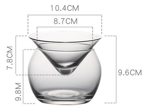 Coctel De Triangle De Capa Intermedia De Mixology Sl