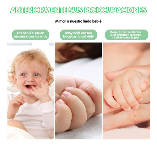 Sjrohe Lima De Uñas Bebe LUB01 6 Cabeza Molienda 1 Cortauñas Juego De Lima De Uñas Eléctrica Para Adultos Y Bebés