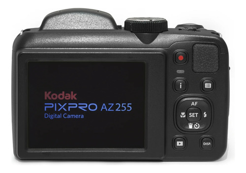 Cámara Digital Kodak Pixpro Az255-bk Negra Con Zoom 25x