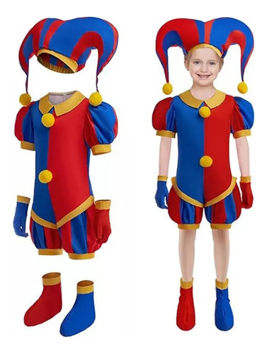 C Trajes Pomni De Circo Digital Mágico, Trajes De Circo