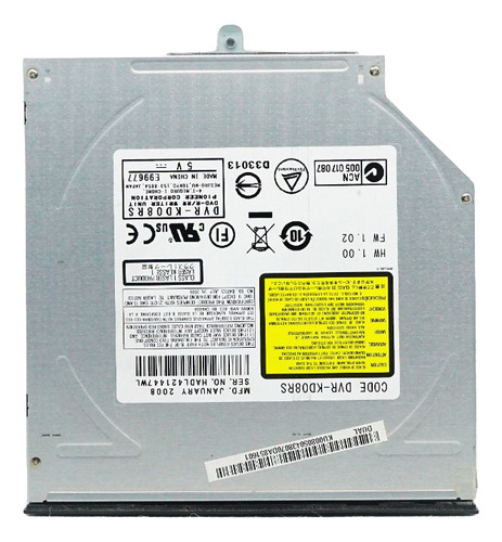 Dvr-kd08rs Dvd Writer Pionner (Usado)