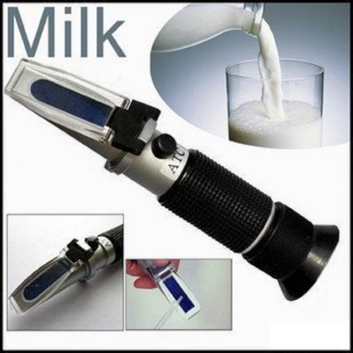 Milk Concentration Refractometro Tester 0-20% Para Leche