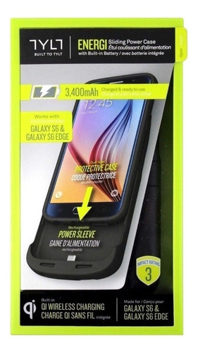 Power Case Con Batería Tylt 3400mah Para Galaxy S6