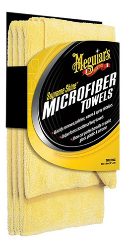 Meguiars X2020eu Supreme Shine Microfiber Towel 3 Un