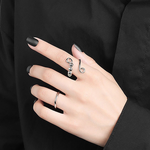 Anillo De Ansiedad Antiestrés De Giro Libre De 40 Piezas