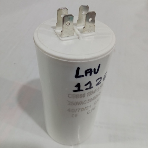 Capacitor Bomba De Agua 100mf 250vac