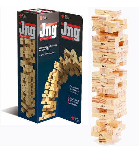 Juego De Mesa Jenga Jng The Classic Top Toys Playking