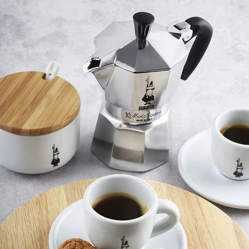 Cafetera Bialetti Moka Express 6 Tazas + Molido Viaggio