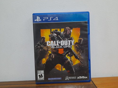 Call Of Duty Black Ops 4 Ps4 Fisico Usado