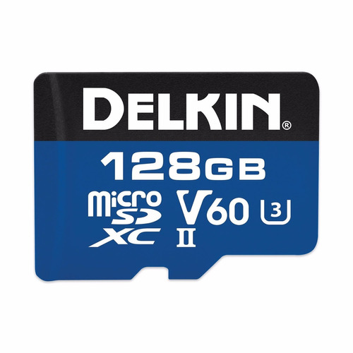 Memoria Delkin 128gb Micro Sd Microsdxc Blakhelmet Sp