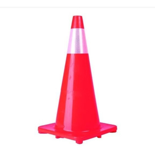 Cono De Seguridad Con Reflejante 70 Cm Naranja