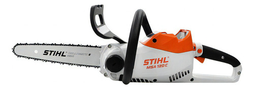 Motosierra A Batería 36v Stihl Msa 120c 12 PuLG Sin Batería Color Naranja/blanco