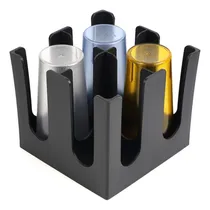 Comprar Organizador De Vasos Y Tapas Para Cafeteria Bar Resturante